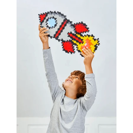 Plus-Plus Getallen Puzzels, 500 stukjes, Raket