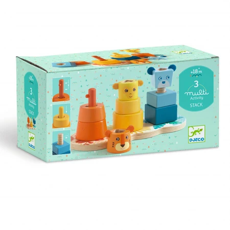 Giocattolo educativo per bambini MultiStack, Djeco