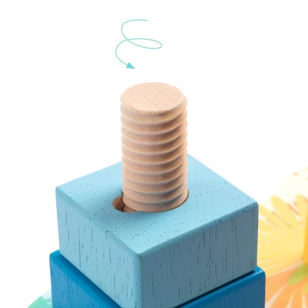 Giocattolo educativo per bambini MultiStack, Djeco