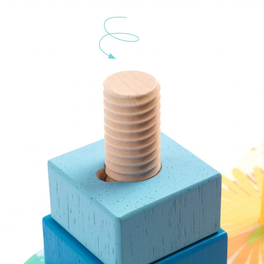Giocattolo educativo per bambini MultiStack, Djeco