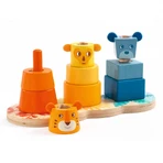 Giocattolo educativo per bambini MultiStack, Djeco
