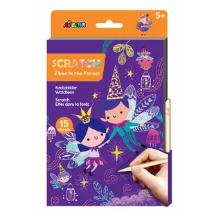 A5 Scratch A5 - Elves in the forest