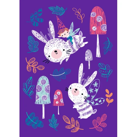 A5 Scratch A5 - Elves in the forest