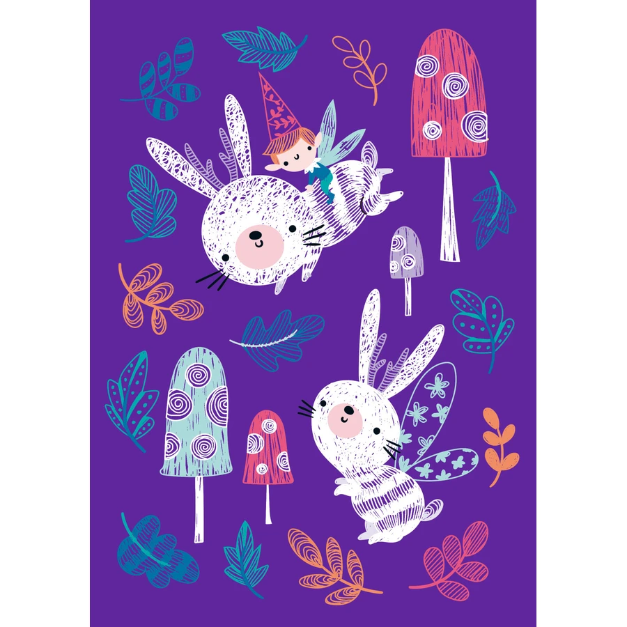 A5 Scratch A5 - Elves in the forest