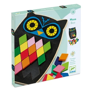 Uil mozaïek puzzel