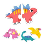 Dinosaurus duopuzzel, Djeco