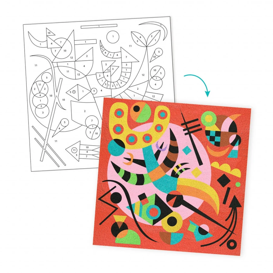 Inspirado en Kandinsky, Djeco