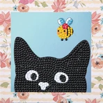 Kreatives Diamant-Malset - Schelmisch - Katze