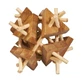 Logicaspel IQ in bamboehout Sticks&triangles