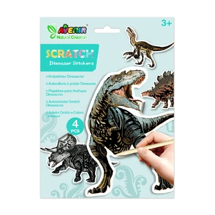 Radierbare Sticker - Dinosaurier, Kollektion Natural Creations
