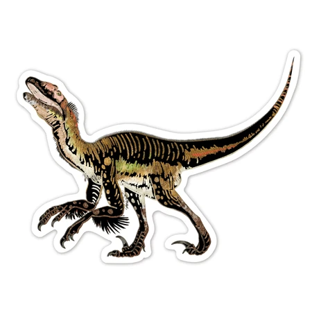 Radierbare Sticker - Dinosaurier, Kollektion Natural Creations