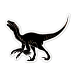 Radierbare Sticker - Dinosaurier, Kollektion Natural Creations