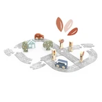Puzzle mit Filzbahn und Autos, Speedy Monkey