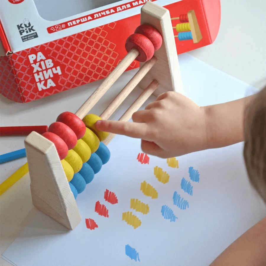 Wooden abacus 3*5