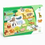 Houten legpuzzel Animo, Djeco
