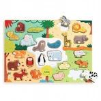 Houten legpuzzel Animo, Djeco