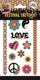 Glitter Festival Tattoos