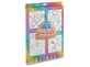 Creative paint-by-numbers set for girls, 4 in 1