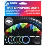 Lampe LED avec effets animés pour rayons de vélo, ShapeBrightz