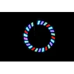 Lampe LED avec effets animés pour rayons de vélo, ShapeBrightz