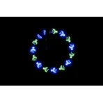 Lampe LED avec effets animés pour rayons de vélo, ShapeBrightz