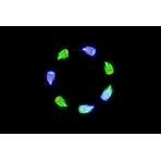 Lampe LED avec effets animés pour rayons de vélo, ShapeBrightz