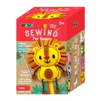 DIY sewing set - decoration pencil topper - Lion