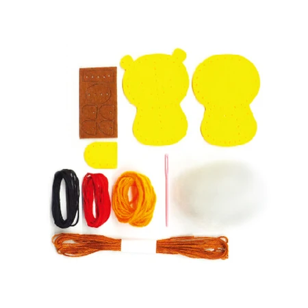 DIY sewing set - decoration pencil topper - Lion