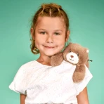 Relaxing and stress relieving plush toy - Teddy Bear - magnetic, 30 cm, brown