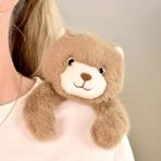 Relaxing and stress relieving plush toy - Teddy Bear - magnetic, 30 cm, brown