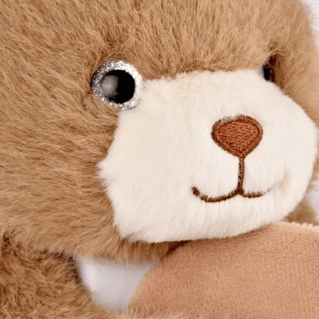 Relaxing and stress relieving plush toy - Teddy Bear - magnetic, 30 cm, brown