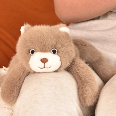Relaxing and stress relieving plush toy - Teddy Bear - magnetic, 30 cm, brown