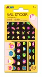 Glow in the dark nail stickers - Cookie
