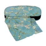 Van Gogh Almond Bossom, Fridolin glasses case with textile and protection
