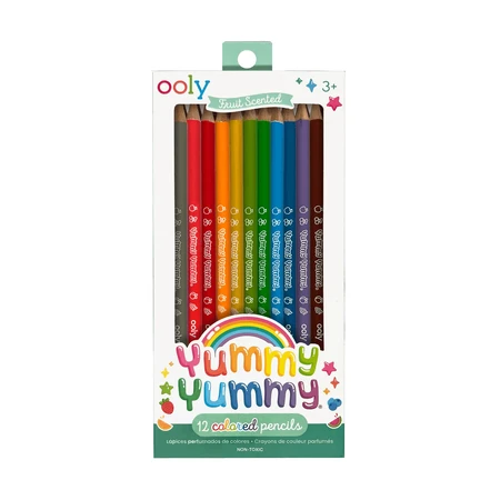 Scented colored pencils - Yummy Yummy, set of 12