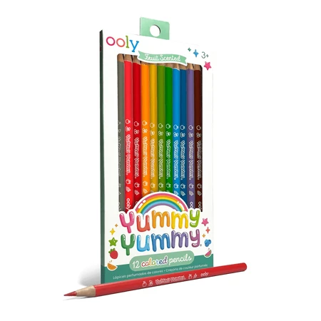 Scented colored pencils - Yummy Yummy, set of 12