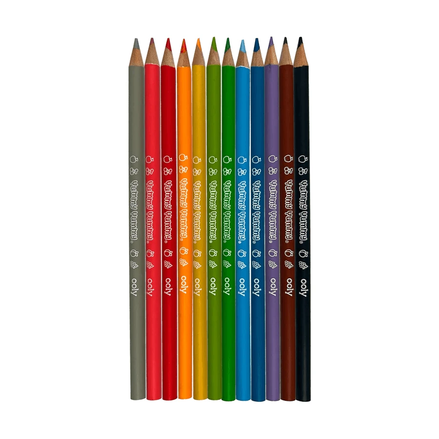 Scented colored pencils - Yummy Yummy, set of 12