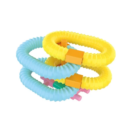 STEM building kit with flexible tubes, Gigo Toys