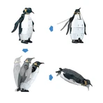 3D adjustable puzzle - Imperial Penguin (deluxe)