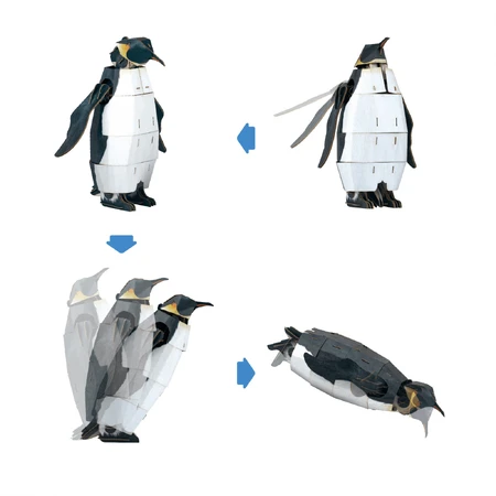3D adjustable puzzle - Imperial Penguin (deluxe)