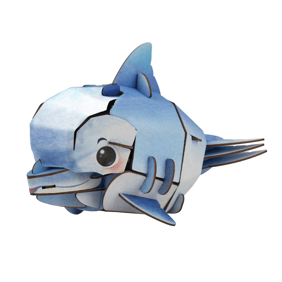 3D Sound Puzzle - Delfin, Build 'n' Sound