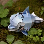 3D Sound Puzzle - Delfin, Build 'n' Sound