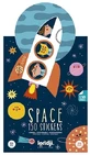 Set of repositionable stickers Londji, Cosmos