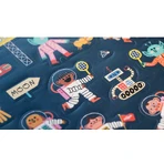 Set of repositionable stickers Londji, Cosmos