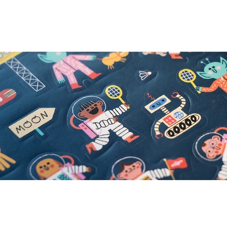 Set of repositionable stickers Londji, Cosmos