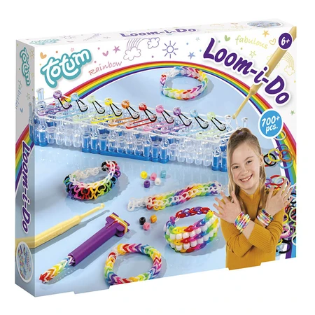 DIY creative set with rubber bands