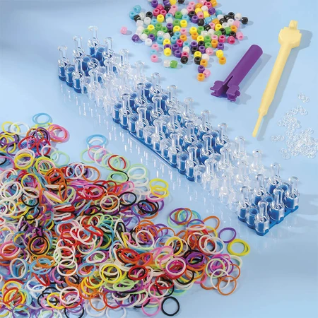 DIY creative set with rubber bands