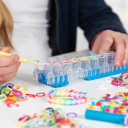 DIY creative set with rubber bands