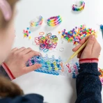 DIY creative set with rubber bands