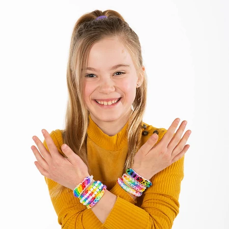 DIY creative set with rubber bands